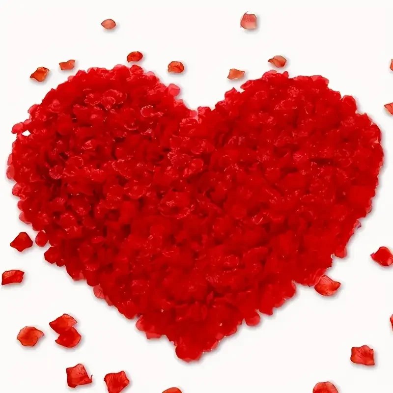 5000/100Pcs Artificial Fake Rose Petals Colorful Simulation Silk Rose Petal For Valentines Day Wedding Party Romantic Decoration 5000/100Pcs Artificial Fake Rose Petals Colorful Simulation Silk Rose Petal For Valentines Day Wedding Party Romantic Decoration