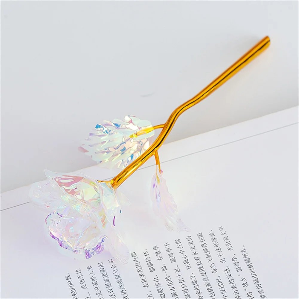 18cm 24k Golden Rose Flower Valentine Day Gift Artificial Roses Foil Rose Flowers Party Wedding Decoration Holiday Present 18cm 24k Golden Rose Flower Valentine Day Gift Artificial Roses Foil Rose Flowers Party Wedding Decoration Holiday Present