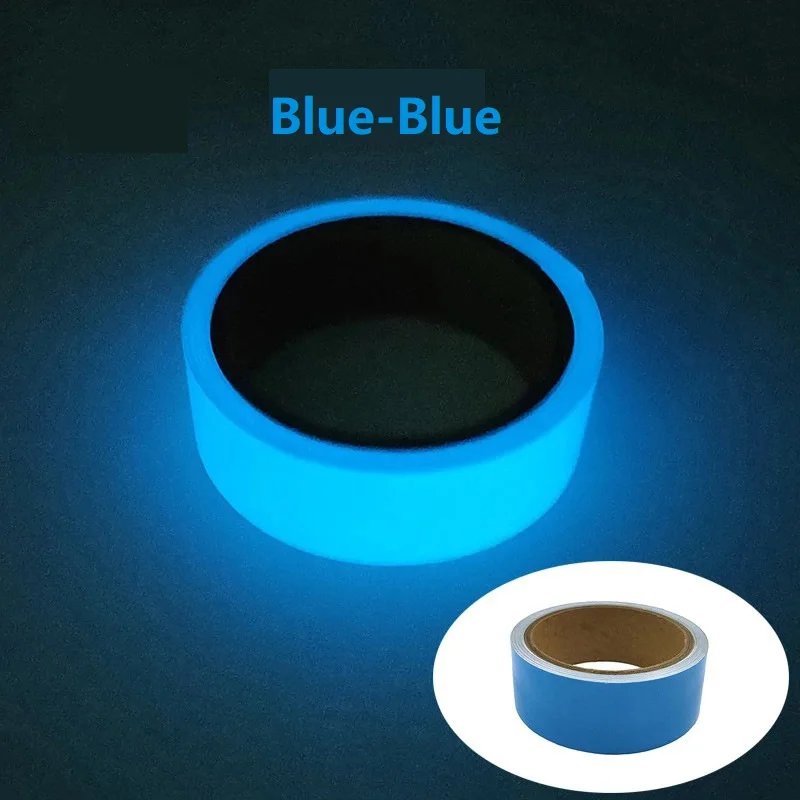 DIY Fluorescent Night Wall Sticker, Luminous Glow in the Dark, Safety Security, Home Decoration, Warning Adhesive Tape