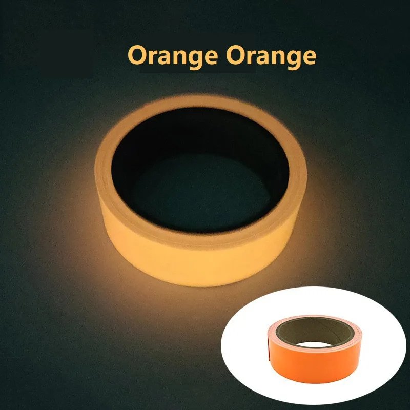 DIY Fluorescent Night Wall Sticker, Luminous Glow in the Dark, Safety Security, Home Decoration, Warning Adhesive Tape