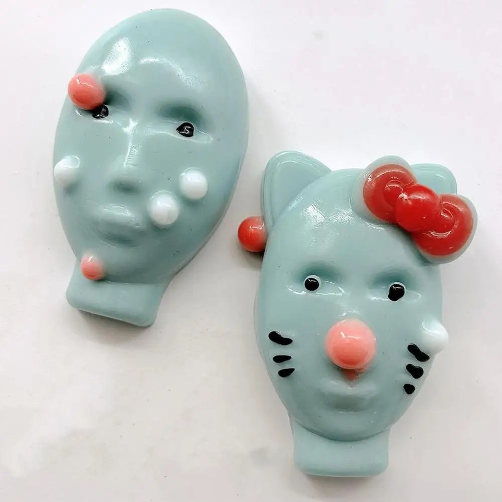 1/2/5Pcs Funny Pimple Popper Acne Relief Toy Reusable Low Rebound Decompression Toys Unique Home Decoration Friend Birthday Gift
