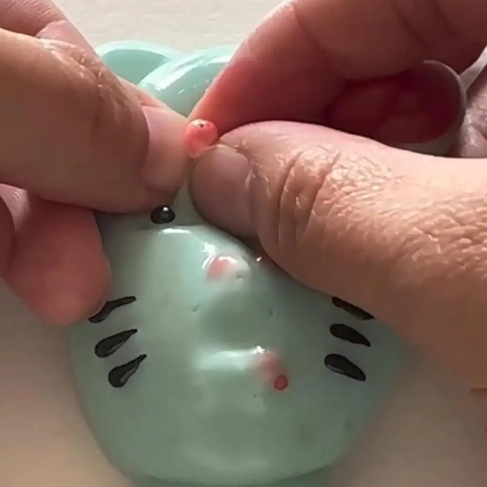 1/2/5Pcs Funny Pimple Popper Acne Relief Toy Reusable Low Rebound Decompression Toys Unique Home Decoration Friend Birthday Gift - Image 3