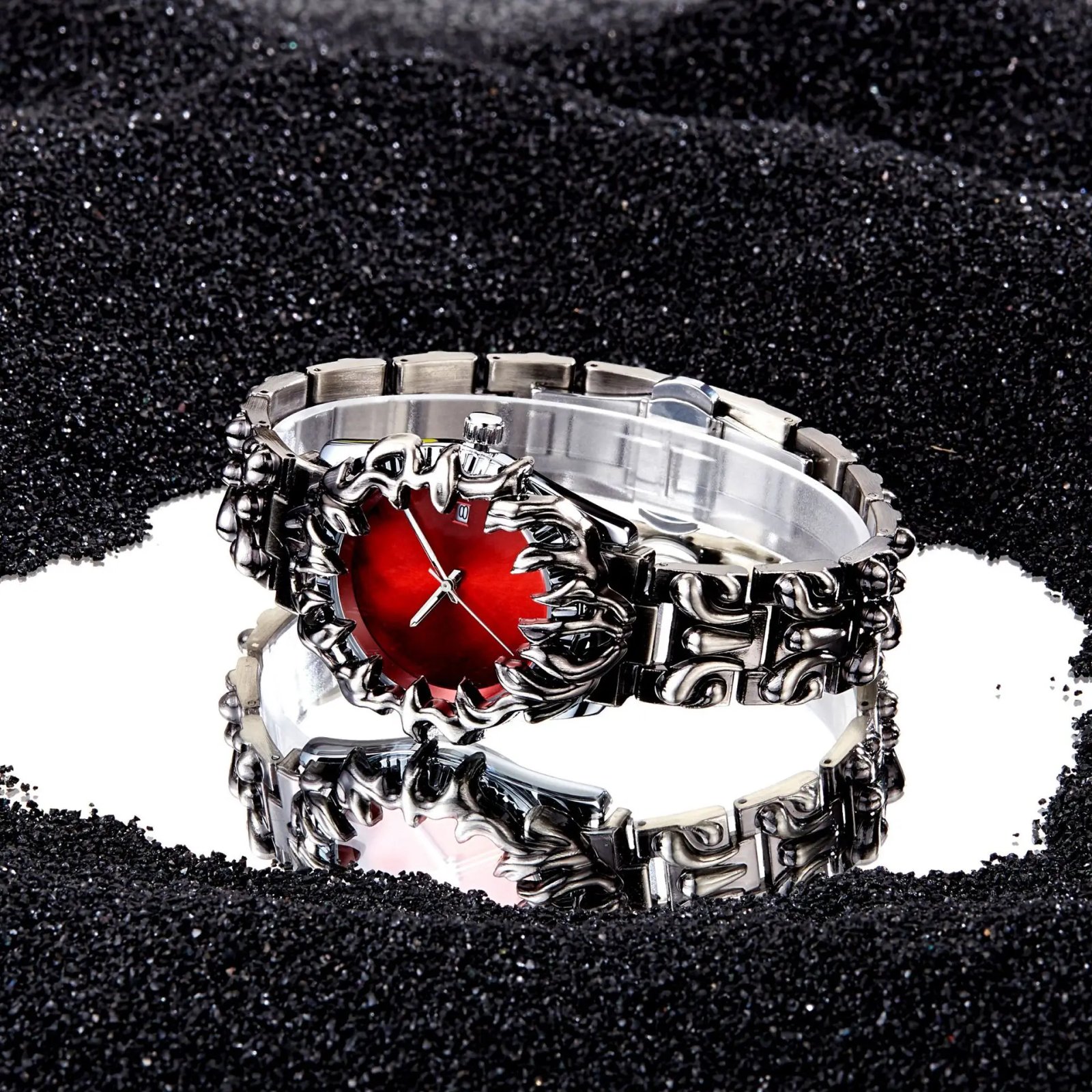 fashion heterosexual claw watch alabaster style retro Y2K European American watches special shaped advanced ins niche watches fashion heterosexual claw watch alabaster style retro Y2K European American watches special shaped advanced ins niche watches
