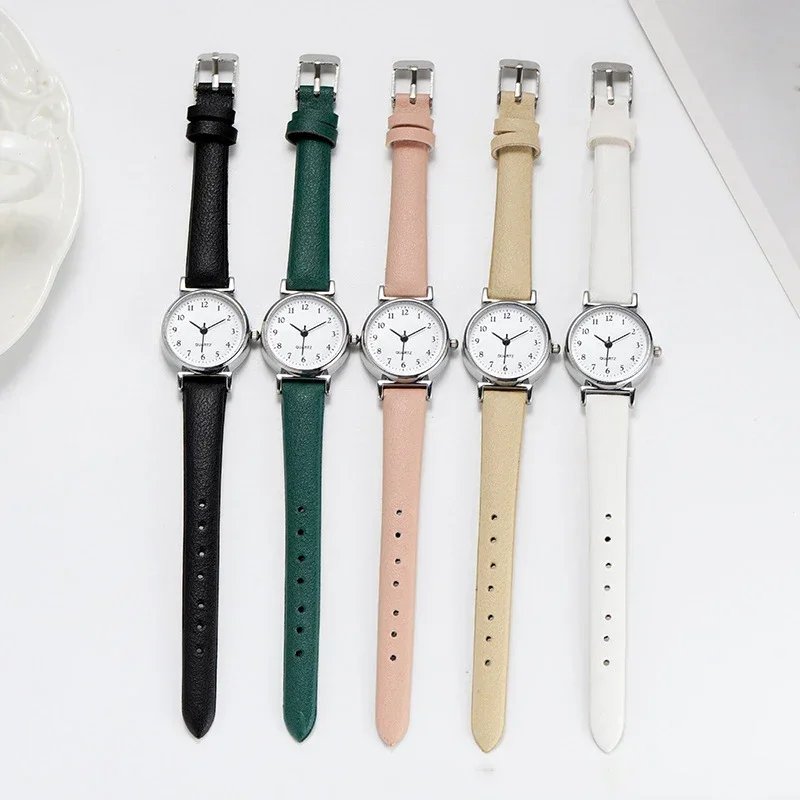 Hight Quality Brand Quartz Watch Ladies Fashion Small Dial Casual Watch Leather Strap Wristwatch for Women Relojes Para Mujer Hight Quality Brand Quartz Watch Ladies Fashion Small Dial Casual Watch Leather Strap Wristwatch for Women Relojes Para Mujer