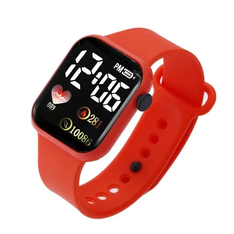 LED Sports Watches Smart Watch for Men Women Digital Wristwatches Casual Silicone Montre Femme Relojs Para Mujer Gifts