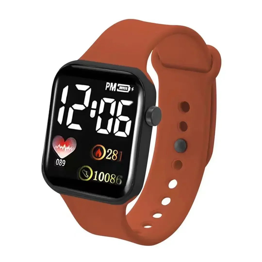 LED Sports Watches Smart Watch for Men Women Digital Wristwatches Casual Silicone Montre Femme Relojs Para Mujer Gifts