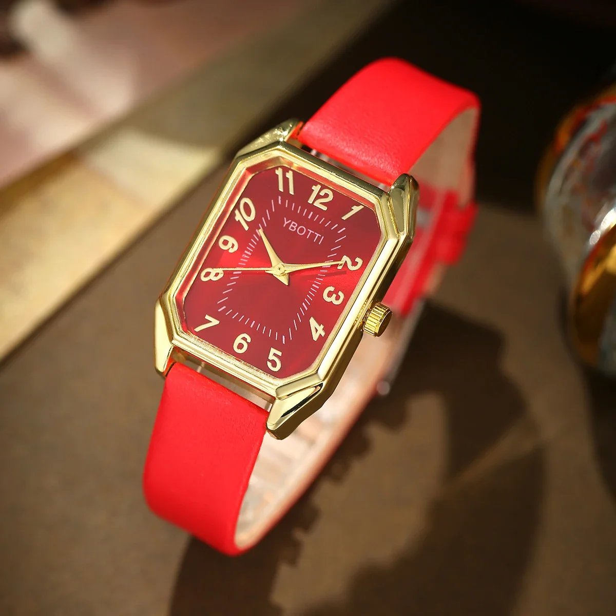 Luxury New Leisure Leather Strap Women Watches Business Square Quartz Watches Korean Rhinestone Jewelry Set Montre Femme Elegant Luxury New Leisure Leather Strap Women Watches Business Square Quartz Watches Korean Rhinestone Jewelry Set Montre Femme Elegant