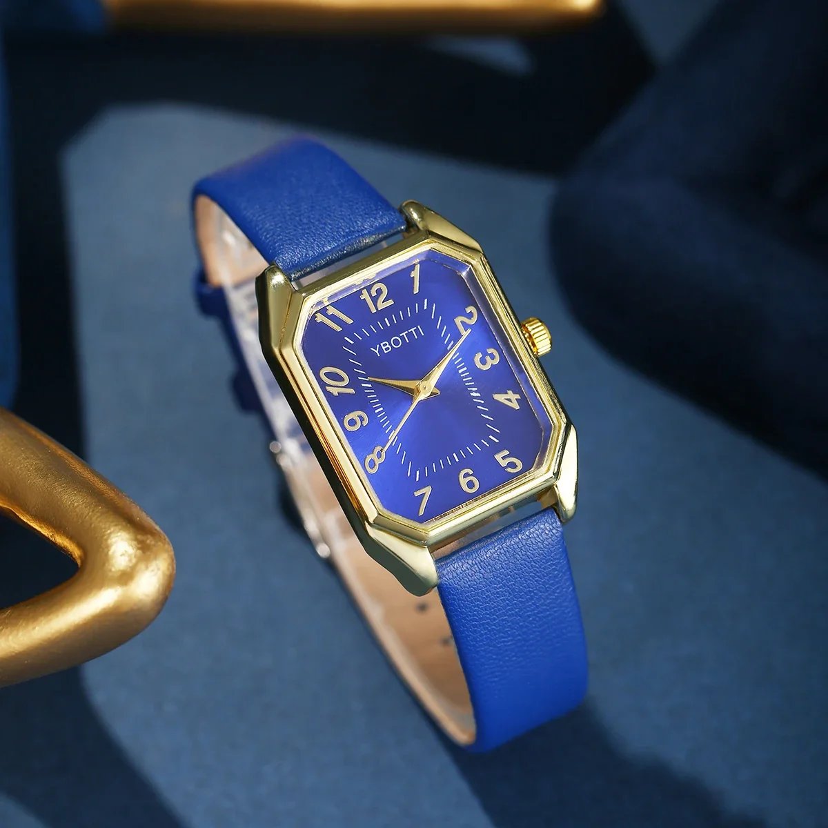 Luxury New Leisure Leather Strap Women Watches Business Square Quartz Watches Korean Rhinestone Jewelry Set Montre Femme Elegant Luxury New Leisure Leather Strap Women Watches Business Square Quartz Watches Korean Rhinestone Jewelry Set Montre Femme Elegant