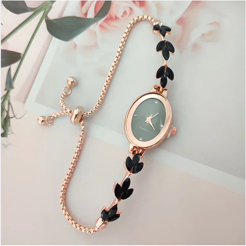Watches for Women Reloj Mujer Mermaid Chain Light Luxury Diamond Bracelet Ladies Fashion Quartz Watches Montres Femmes