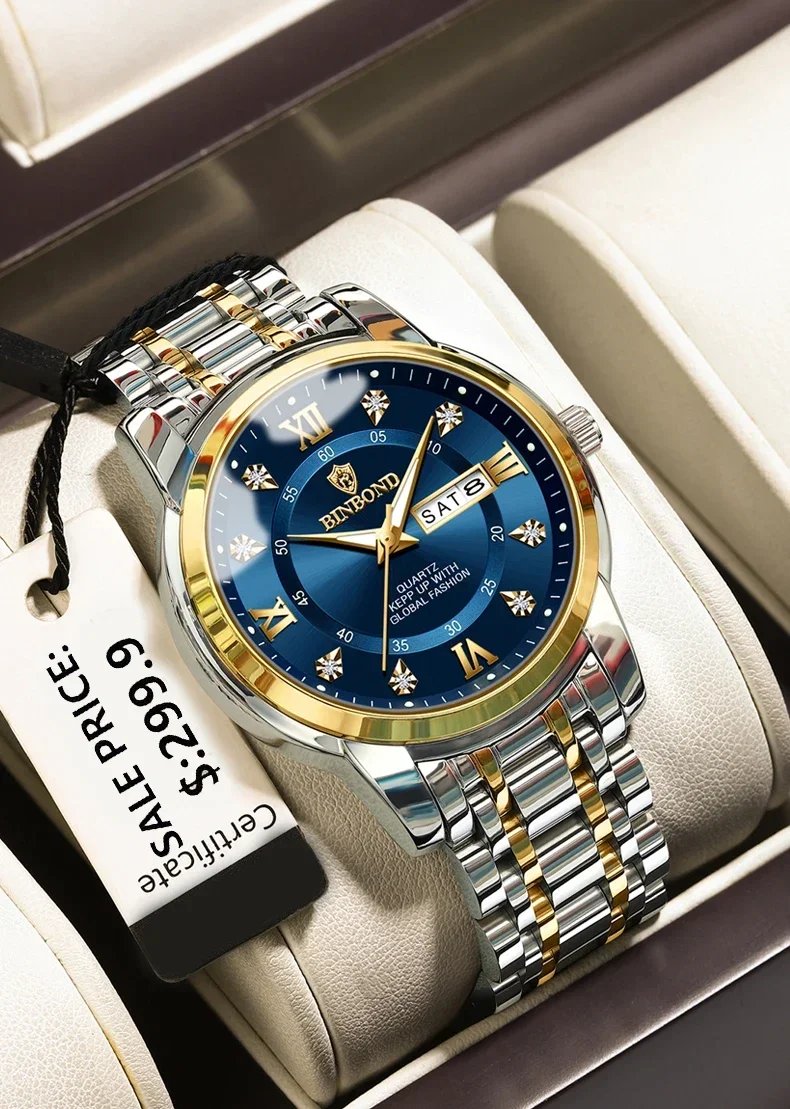 Casual Business Movement Fashion Quartz Wristwatches Gold Diamond Clock Men Luxury Watch Automatic Watches Mens Gifts Relojes Casual Business Movement Fashion Quartz Wristwatches Gold Diamond Clock Men Luxury Watch Automatic Watches Mens Gifts Relojes