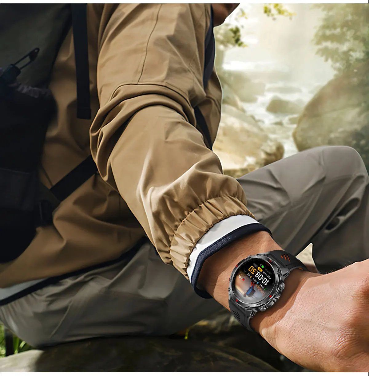 2025 New Military GPS Smartwatches For Women Bluetooth Call Health Monitoring Clock 3ATM Waterproof Sports Fitness Bracelet Men
