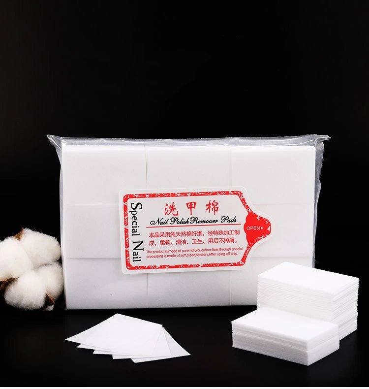 400Pcs Nail Cotton Polish Remover Gel Clean Manicure Napkins Pedicure Lint-Free Wipes Cleaner Paper Pads Varnish Tool