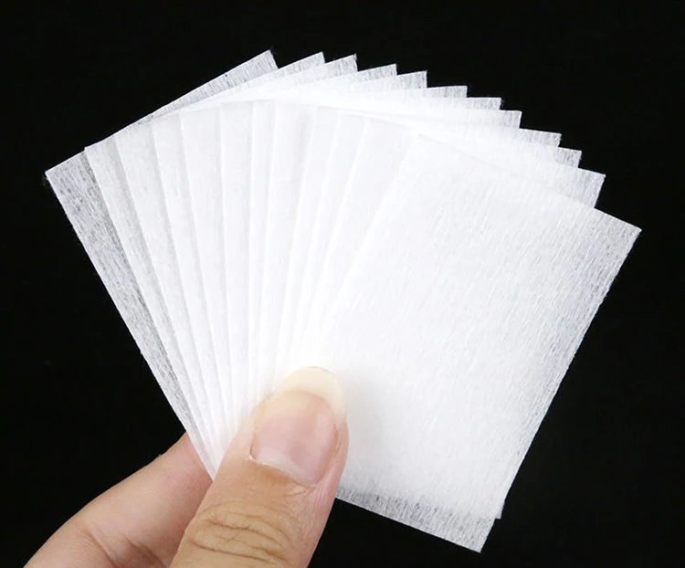 400Pcs Nail Cotton Polish Remover Gel Clean Manicure Napkins Pedicure Lint-Free Wipes Cleaner Paper Pads Varnish Tool
