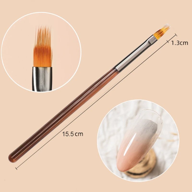 9Pcs Nail Brush Liner Painting Pen Manicure Acrylic Drawing Brush for Nail Art Design UV Gel Nails Tip Display DIY Tool