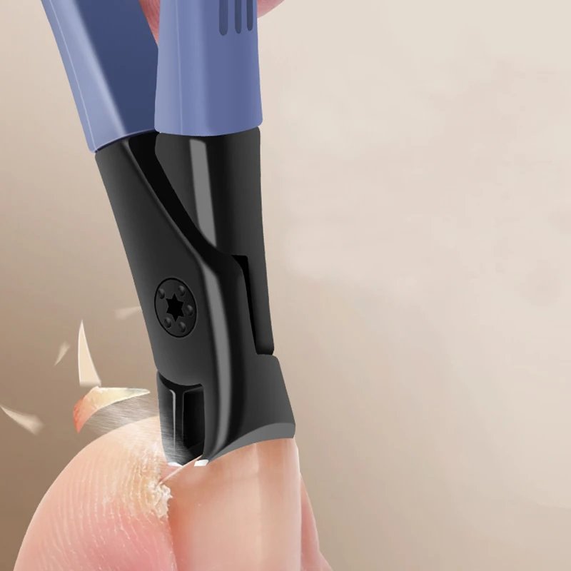 Anti-Splash Nail Clippers Single Thick Hard Special Nail Trimmer Large Household Thick Nails Pliers Professional