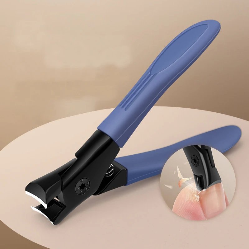 Anti-Splash Nail Clippers Single Thick Hard Special Nail Trimmer Large Household Thick Nails Pliers Professional