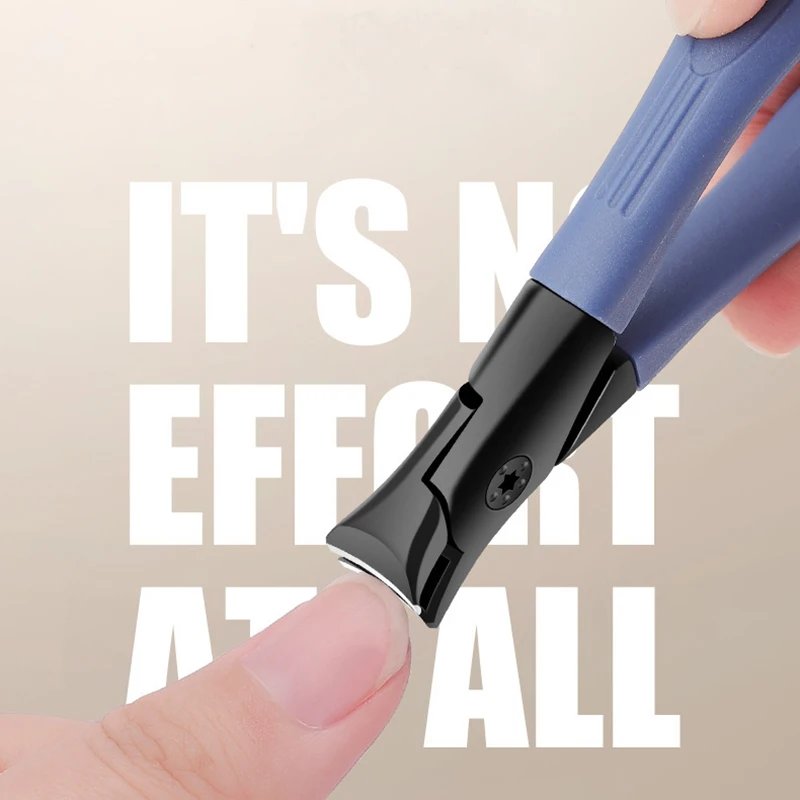 Anti-Splash Nail Clippers Single Thick Hard Special Nail Trimmer Large Household Thick Nails Pliers Professional
