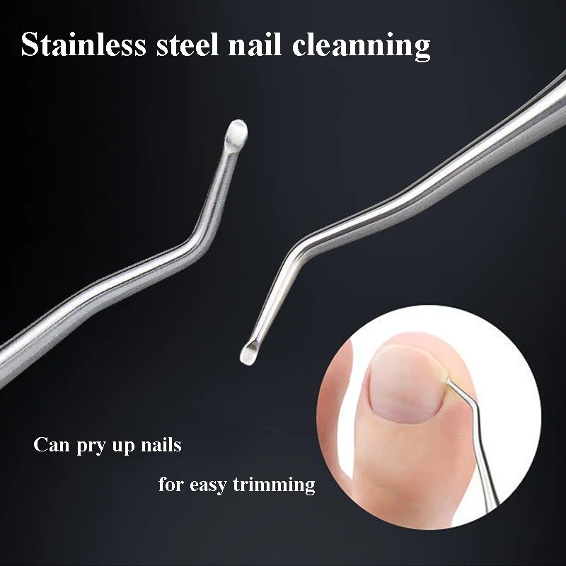 Professional Hawkbill Nail Clippers Nail Pick Trimmer for Ingrown Toenails Paronychia Cutter for Unisex Foot Care Manicure Tool