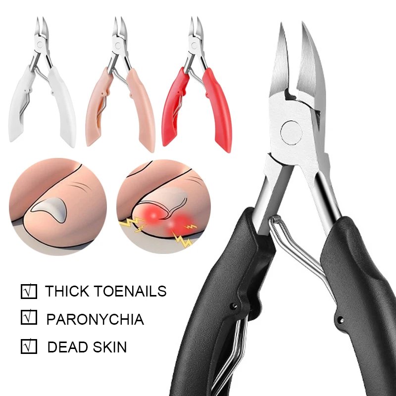 Professional Hawkbill Nail Clippers Nail Pick Trimmer for Ingrown Toenails Paronychia Cutter for Unisex Foot Care Manicure Tool