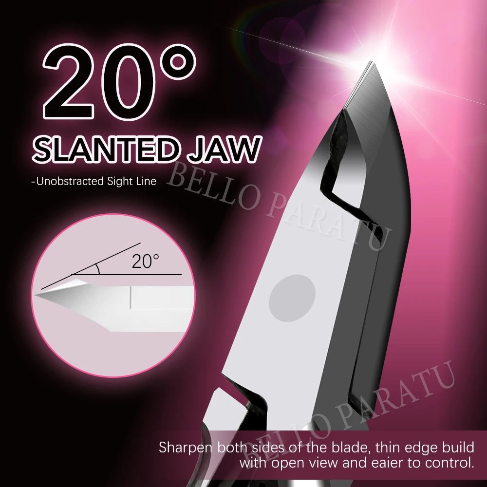 1Pcs Professional Cuticle Nippers Stainless Steel Sharp Blades Nail Cuticle Clippers Cutter Trimmer Manicure Tool 1Pcs Professional Cuticle Nippers Stainless Steel Sharp Blades Nail Cuticle Clippers Cutter Trimmer Manicure Tool