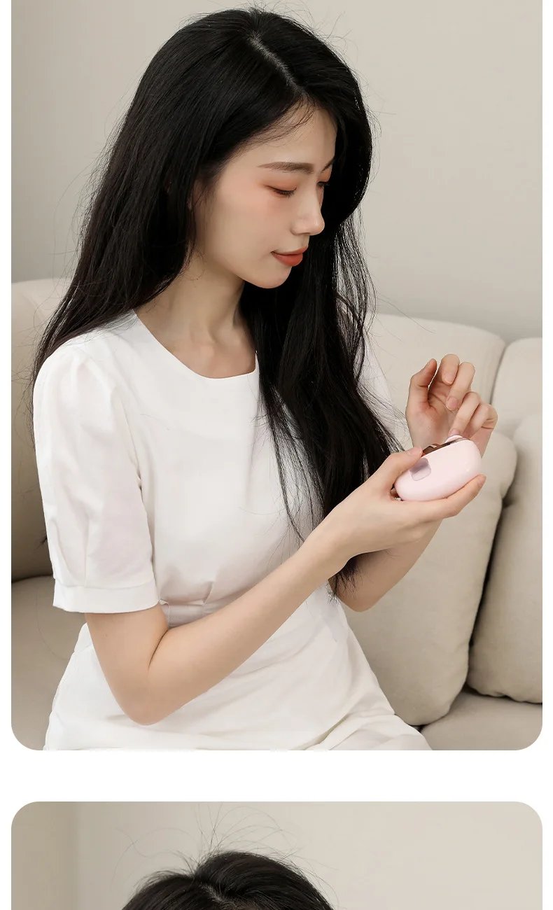 Electric Nail Clipper Grinding and Polishing with Light Automatic Nail Trimmer Rechargeable Nail Cutter Manicure for Baby Adult