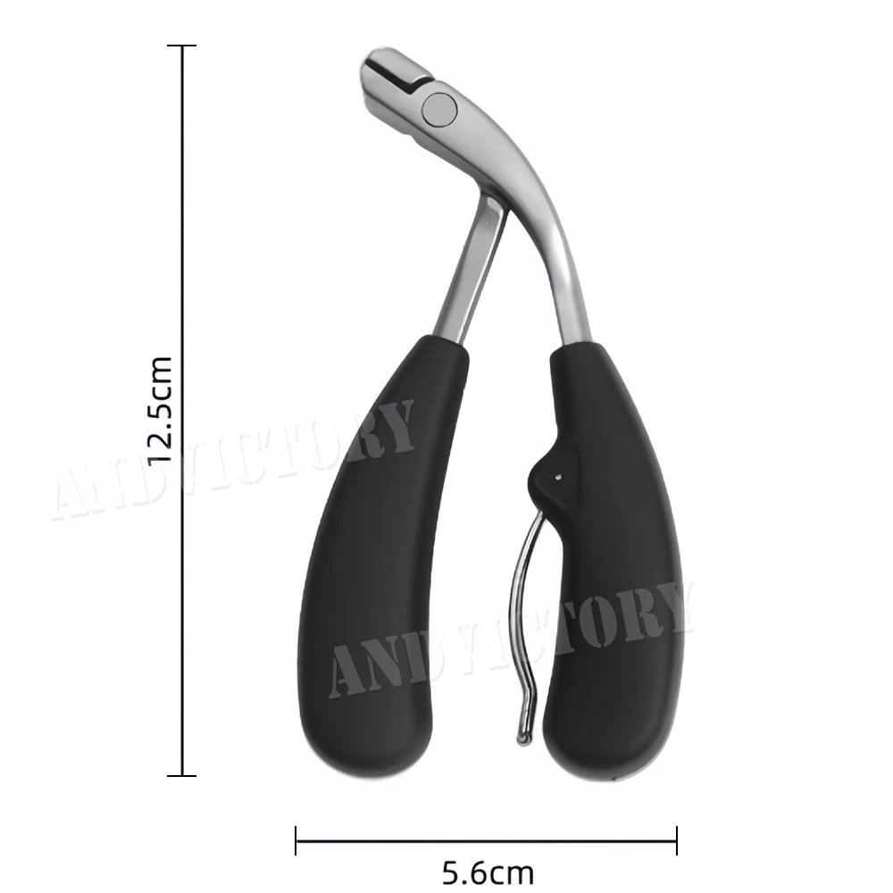 1Pcs Angled Head Toenail Clippers with Catcher Professional Ingrown Toe Nail Cutters for Thick Nails Clippers  Pedicure Tools
