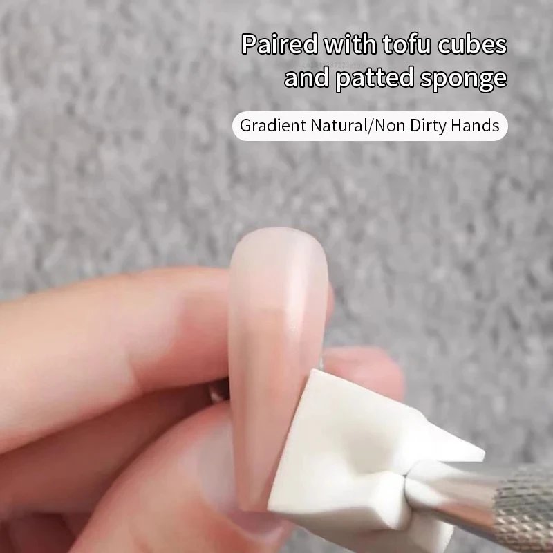 50Pcs Square Nail Art Sponge Set Gradient Nail Brushes Gel Polish Design Nail Sponge Grab Pen Manicure Supplies 229w