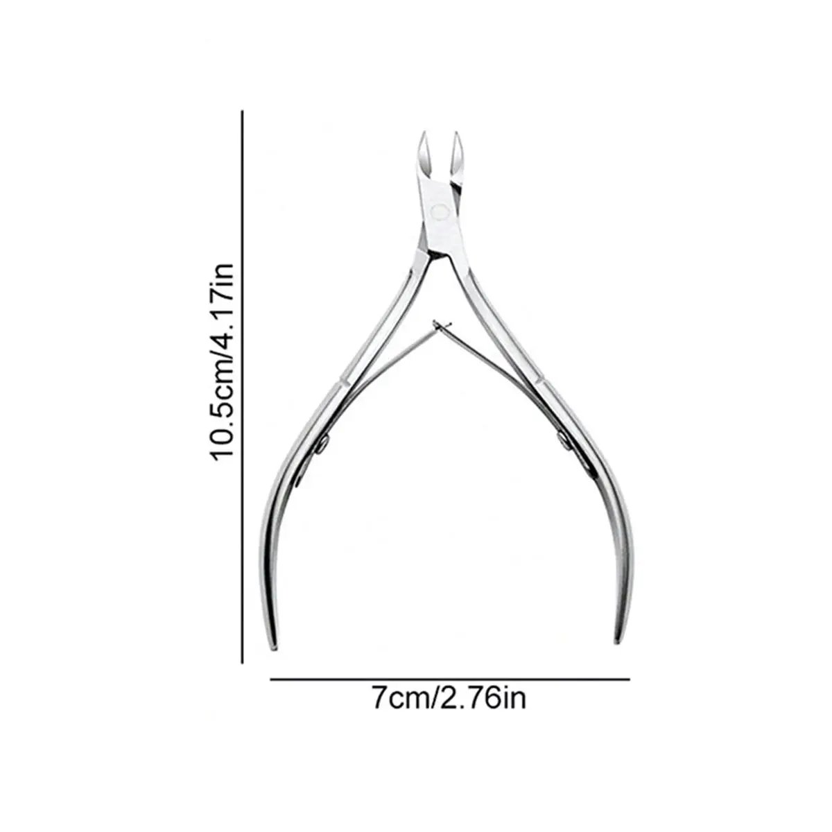Nail Professional Stainless Steel Nail Cutter Scissor Nippers Muti Function Cuticle Pusher Remover Nail Care Manicure Tools Kits