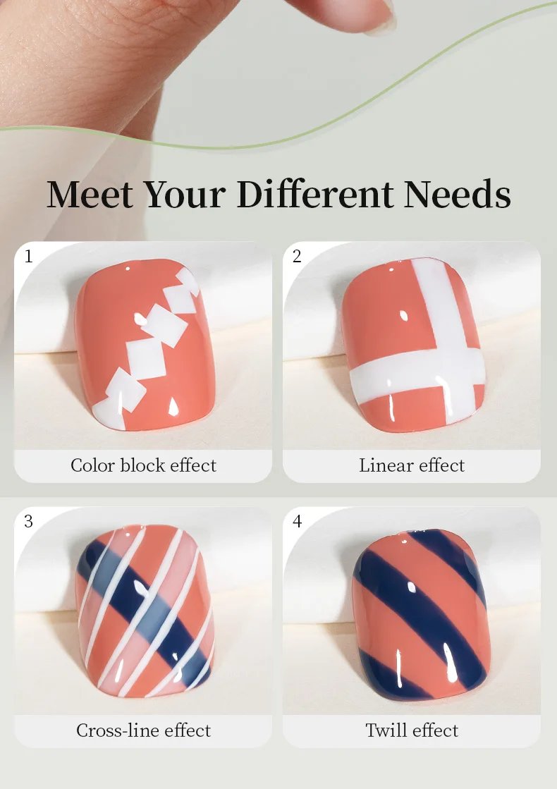 RSNAIL Nail Art Brush Checker Nail Drawing Painting Line Brush Nail Art Tool Acrylic Painting Brushes DIY Design Manicure Tools