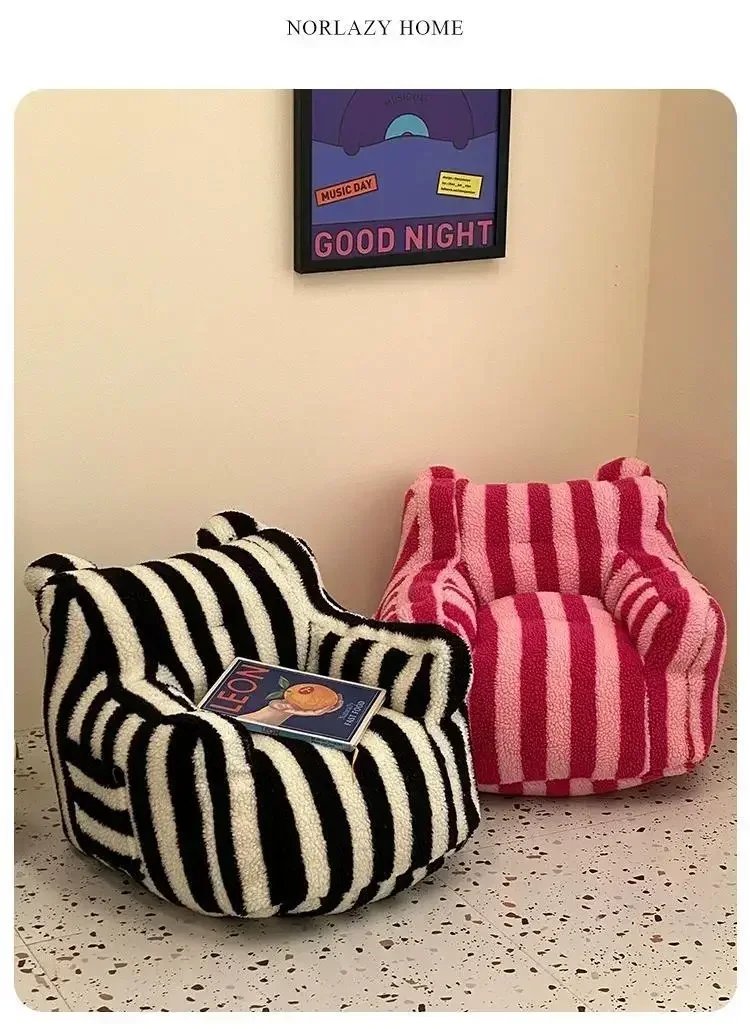 Small Bean Bag Living Room Sofas Children Sofa Office Lazy Sofa Chair Single Armchair Living Room Furniture