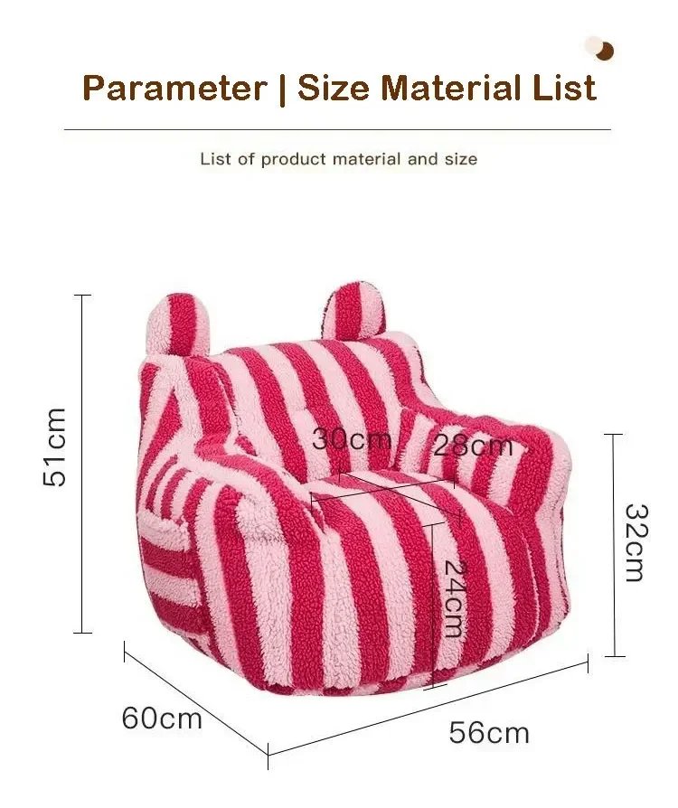 Small Bean Bag Living Room Sofas Children Sofa Office Lazy Sofa Chair Single Armchair Living Room Furniture