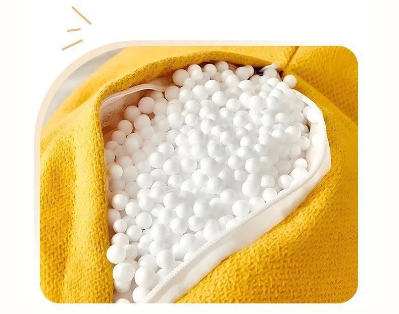 Single Fabric Bean Bag Sofa with Cotton Filler for Living Room 1 Person Cozy Chair Pouf Puff Couch Tatami Furniture