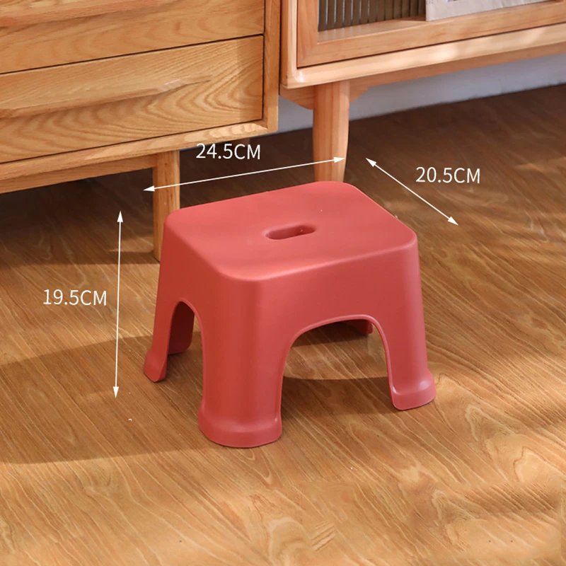 Household Children Plastic Stool Kindergarten Floor Bench Living Room Adult Chair Home Thickened Bathroom Footstool Furniture Household Children Plastic Stool Kindergarten Floor Bench Living Room Adult Chair Home Thickened Bathroom Footstool Furniture