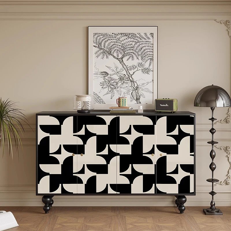 Nordic Perfume Living Room Cabinets Mid Century Craft Luxury Wood Living Room Cabinets Storage Garden Vitrina Trendy Furniture - Image 6