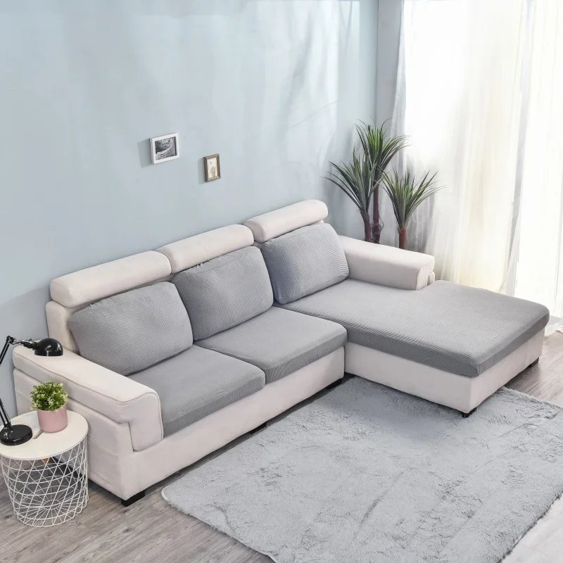 Polar Fleece Sofa Seat Cushion Cover Elastic Sofa Covers for Living Room Pet Kids Mat Chair Cover Furniture Protector 10 Sizes