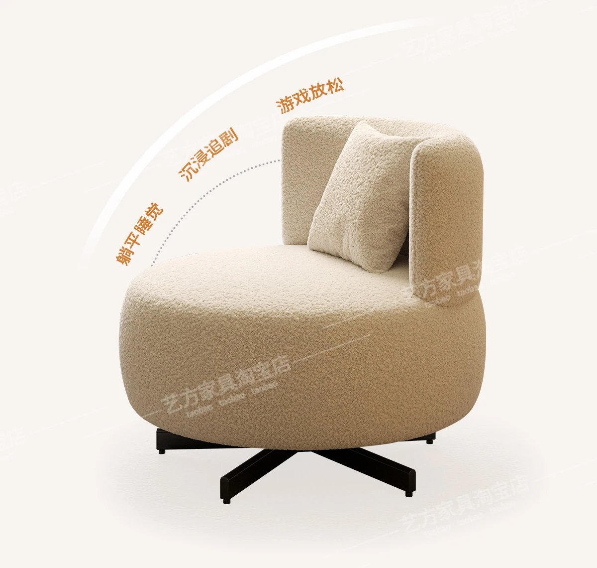 Single Balcony Living Room Chairs Lazy Computer Modern Lounge Apartment Living Room Chairs Relax Muebles Para Hogar Furniture