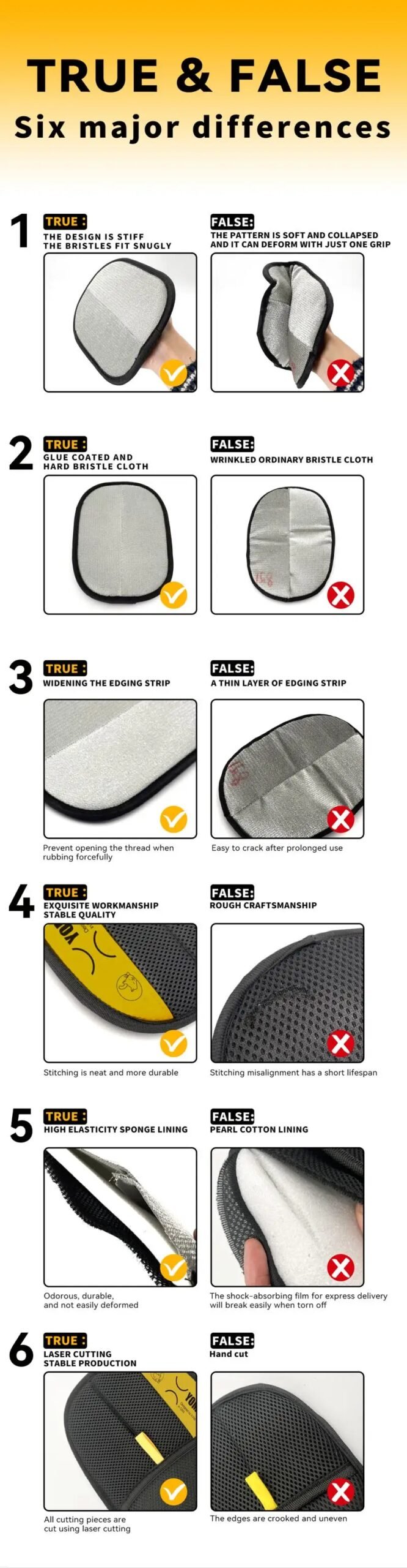 Animal hair glove Electrostatic gloves Two-way brush pet hair removal glove for cats dogs clothes furniture  electrostatic