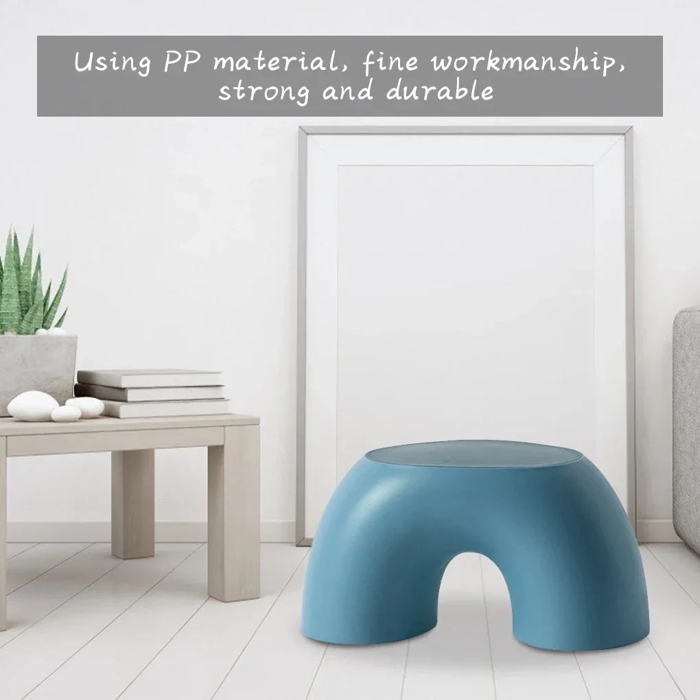 Stool Plastic Rainbow Shape Footstool Safety Kids Step Stool Seat For Living Room Indoor Furniture Children'S Stool Toy Stool Plastic Rainbow Shape Footstool Safety Kids Step Stool Seat For Living Room Indoor Furniture Children'S Stool Toy