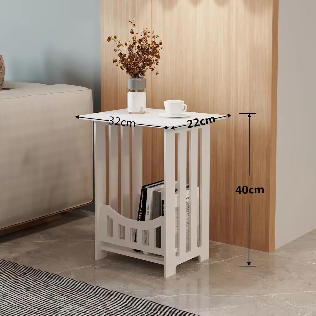 New Modern Nordic Style Wooden Storage Table Multipurpose Bedside Living Room Organizer Bedroom furniture Bed Bedside Table