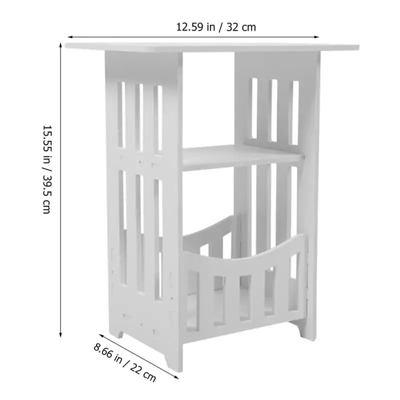 New Modern Nordic Style Wooden Storage Table Multipurpose Bedside Living Room Organizer Bedroom furniture Bed Bedside Table