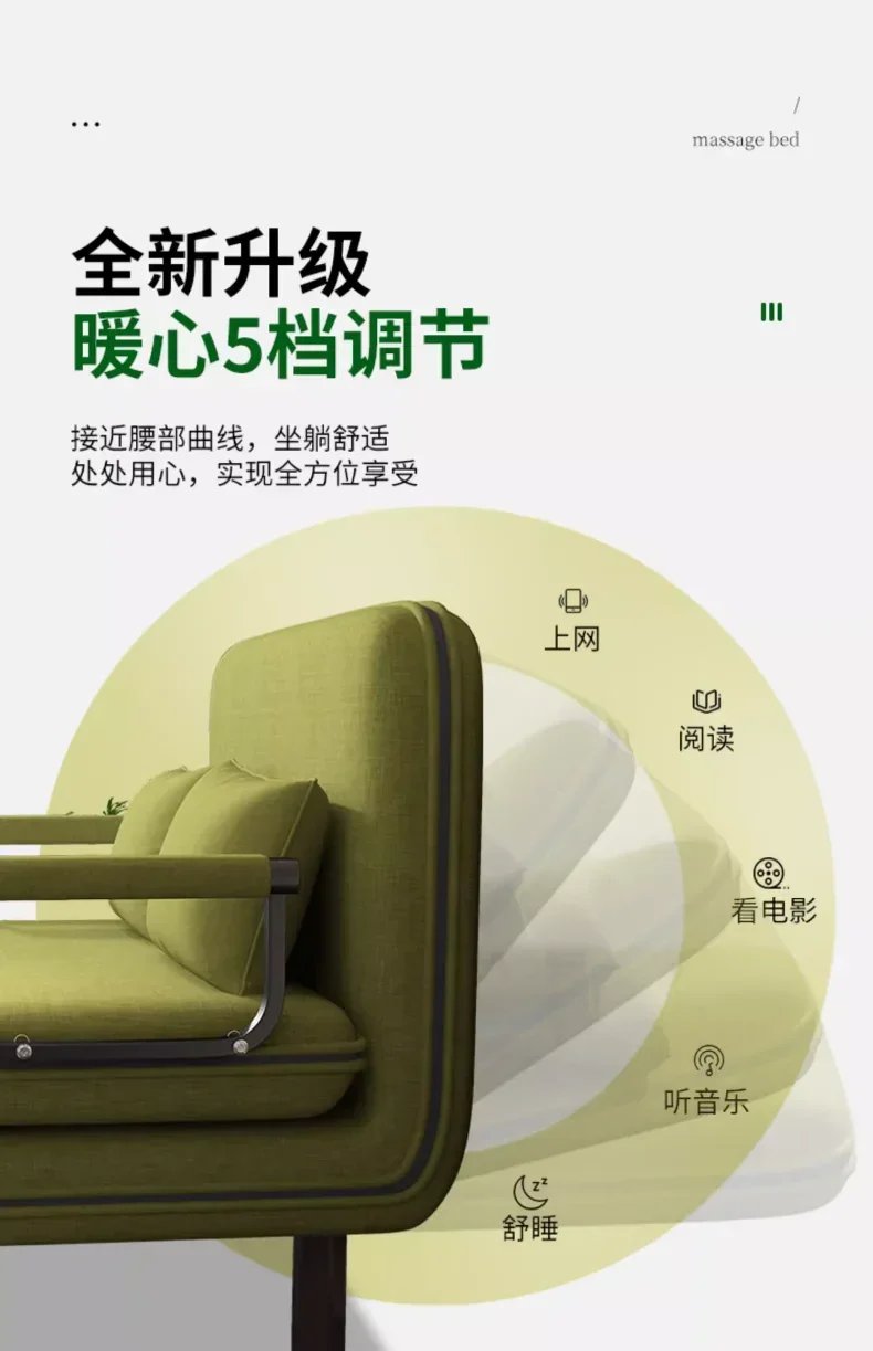Home Furniture Modern Simple Foldable Sofa Bed New Multi-functional Internet Celebrity Living Room Double Push Retractable Sofa