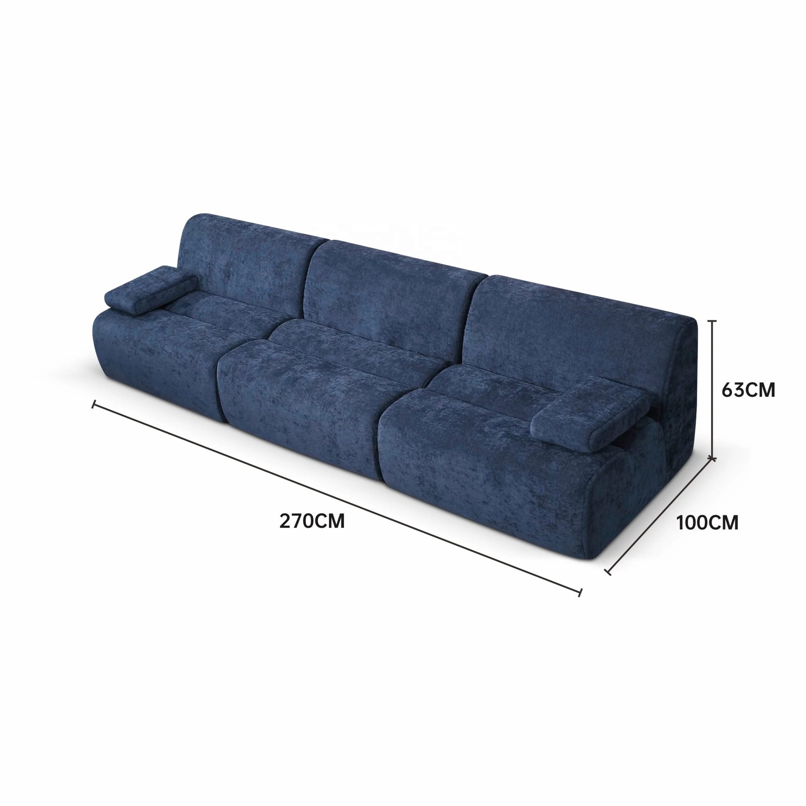 Italian Minimalist Home Furniture Living Room Sofas Vacuum Compression Modular Sofa In a Box Sectional Corduroy Boneless Couch - Image 5