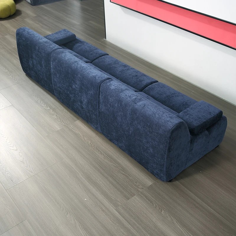 Italian Minimalist Home Furniture Living Room Sofas Vacuum Compression Modular Sofa In a Box Sectional Corduroy Boneless Couch - Image 4
