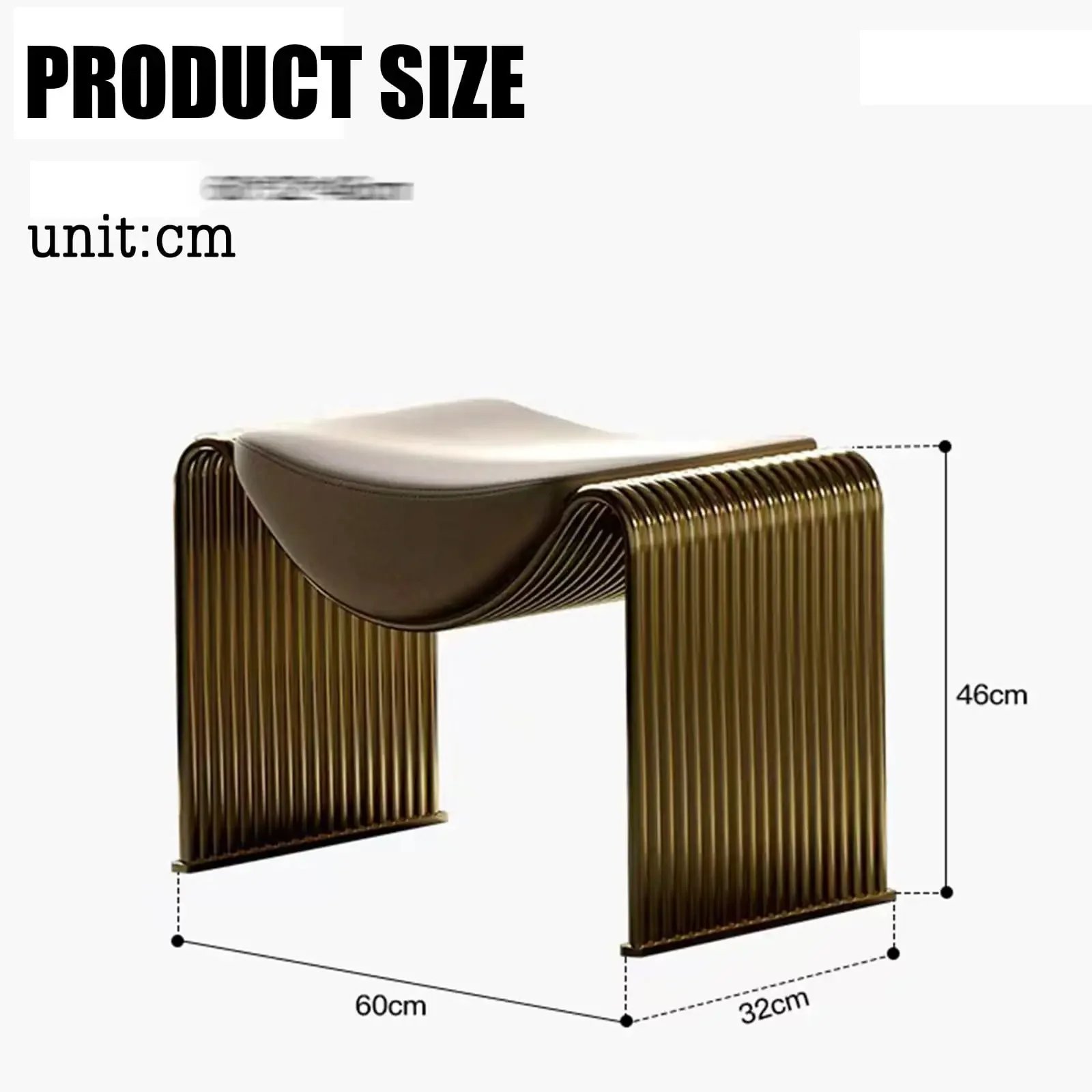 Luxury Upholstered Shoe Bench with Storage Industrial Entryway Bench Makeup Stool Indoor Dining Farmhouse Accent Furniture - Image 2