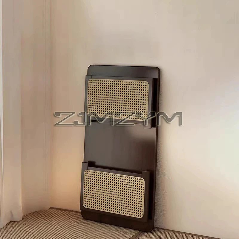 Window Tea Table Japanese Style Bay Low Table Bamboo Rattan Woven Coffee Table Foldable Storage Home Furniture - Image 5