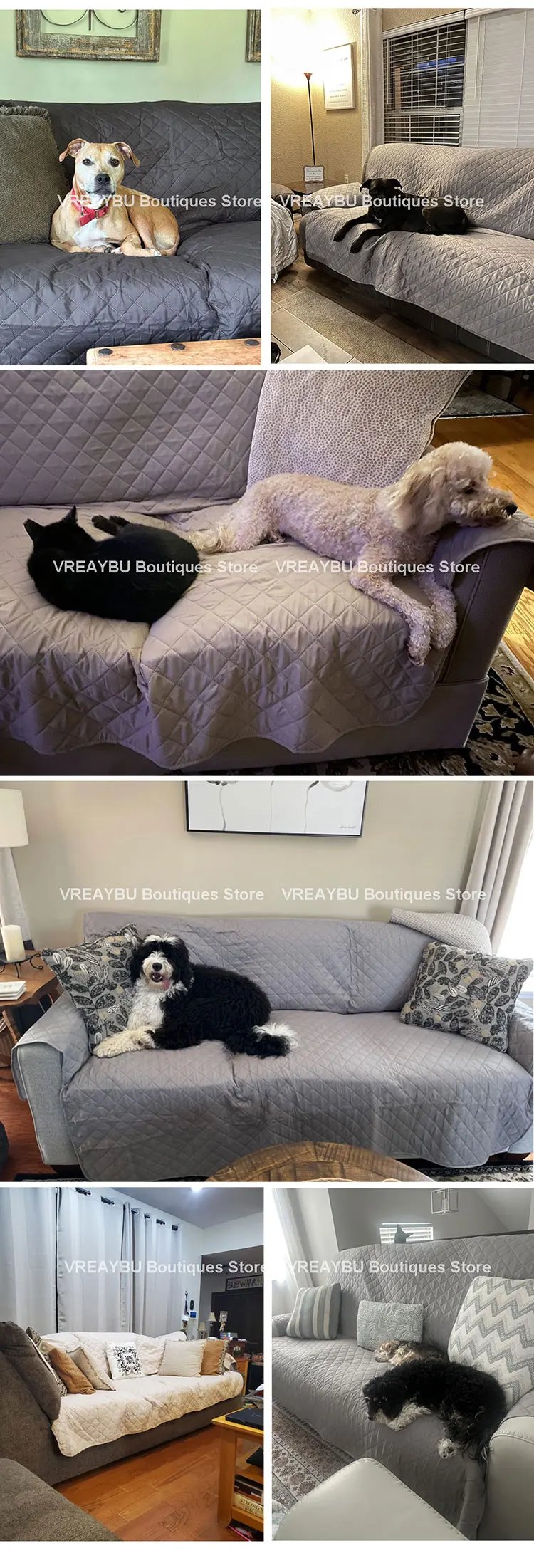 Waterproof Sofa Cover 1/2/3/4 Seater Anti-Slip Couch Slipcover Pet Dog Mats Kids Furniture Protector Covers Washable Room Decor Waterproof Sofa Cover 1/2/3/4 Seater Anti-Slip Couch Slipcover Pet Dog Mats Kids Furniture Protector Covers Washable Room Decor