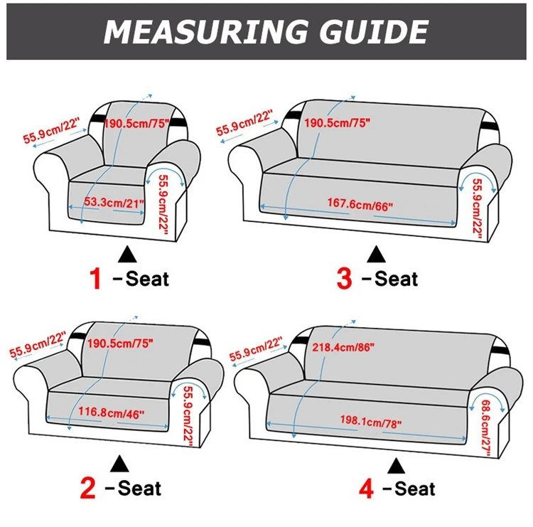 Waterproof Sofa Cover 1/2/3/4 Seater Anti-Slip Couch Slipcover Pet Dog Mats Kids Furniture Protector Covers Washable Room Decor Waterproof Sofa Cover 1/2/3/4 Seater Anti-Slip Couch Slipcover Pet Dog Mats Kids Furniture Protector Covers Washable Room Decor