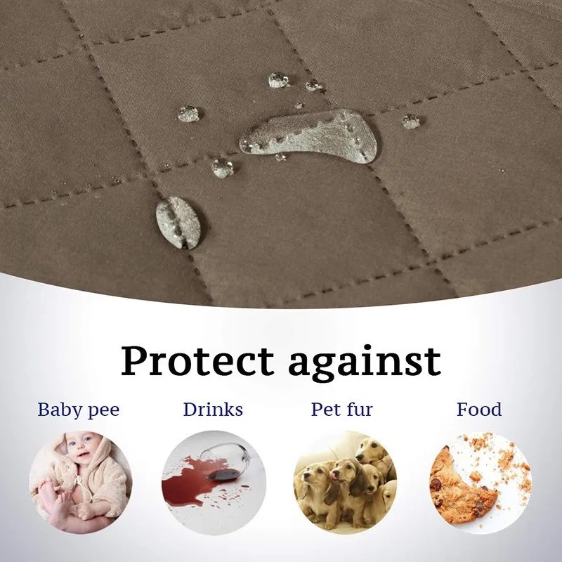 Waterproof Sofa Cover 1/2/3/4 Seater Anti-Slip Couch Slipcover Pet Dog Mats Kids Furniture Protector Covers Washable Room Decor - Image 5