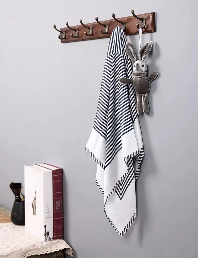 Wall Mounted Solid Wood Coat Rack with Hooks Space Saving Closet Organizer for Hats Jackets Entrance Hallway Decor Furniture Wall Mounted Solid Wood Coat Rack with Hooks Space Saving Closet Organizer for Hats Jackets Entrance Hallway Decor Furniture