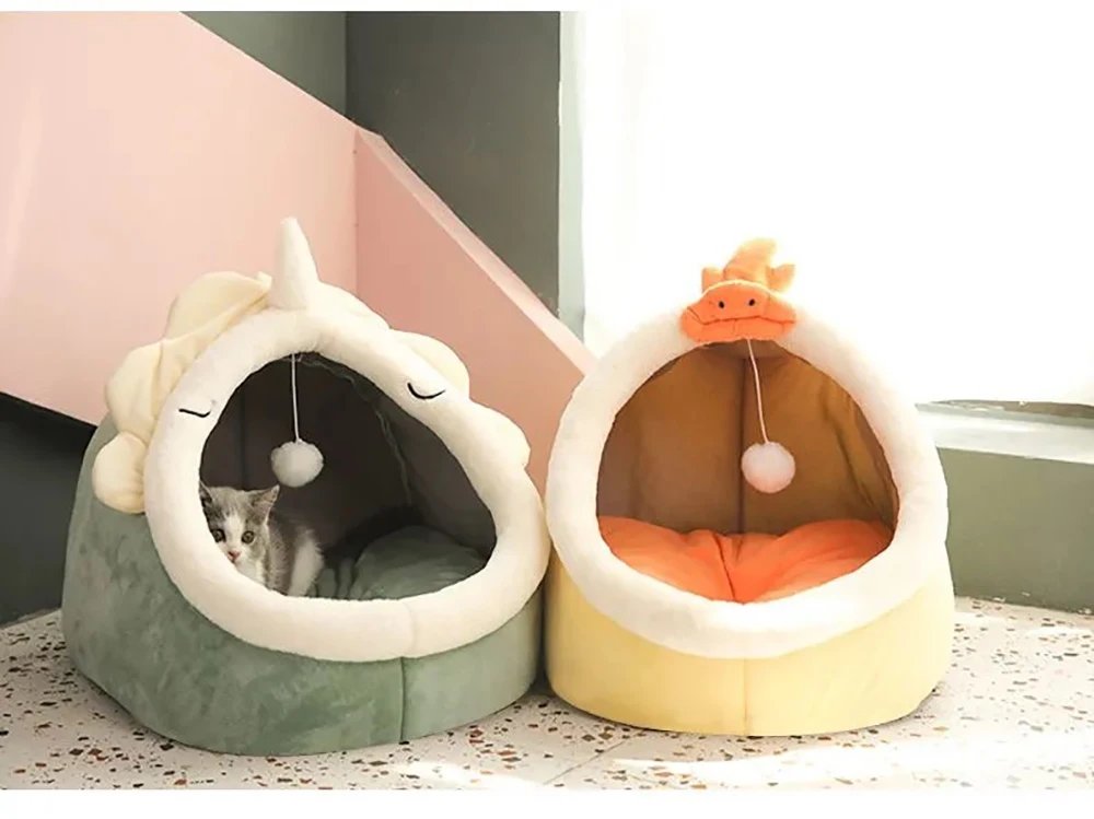 Deep Sleep Cat Bed Cartoon Pet Bed Foldable Removable Washable Pet Sleeping Bed for Small Dog Mat Bag Cave Cats Bed Deep Sleep Cat Bed Cartoon Pet Bed Foldable Removable Washable Pet Sleeping Bed for Small Dog Mat Bag Cave Cats Bed